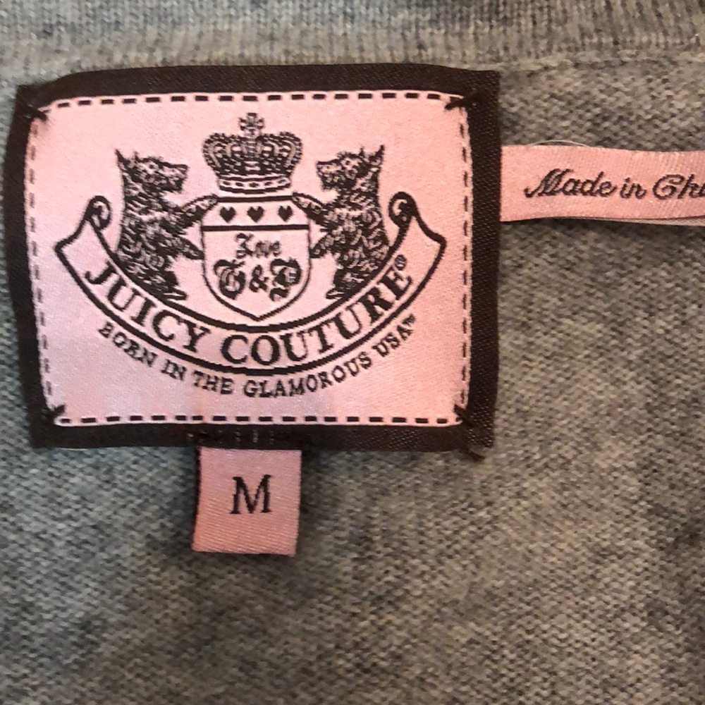EUC Juicy Couture cashmere and wool sweater - Picture 4 of 5